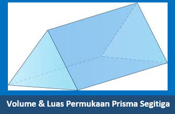 Rumus Volume dan Luas Permukaan Prisma Segitiga