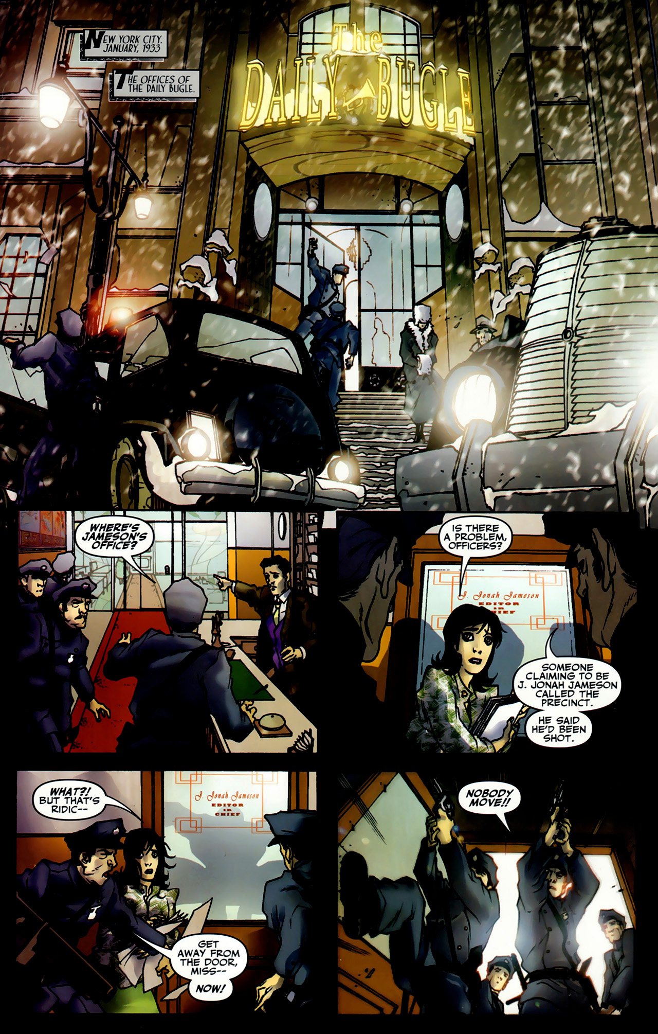 Read online Spider-Man Noir comic -  Issue #1 - 2