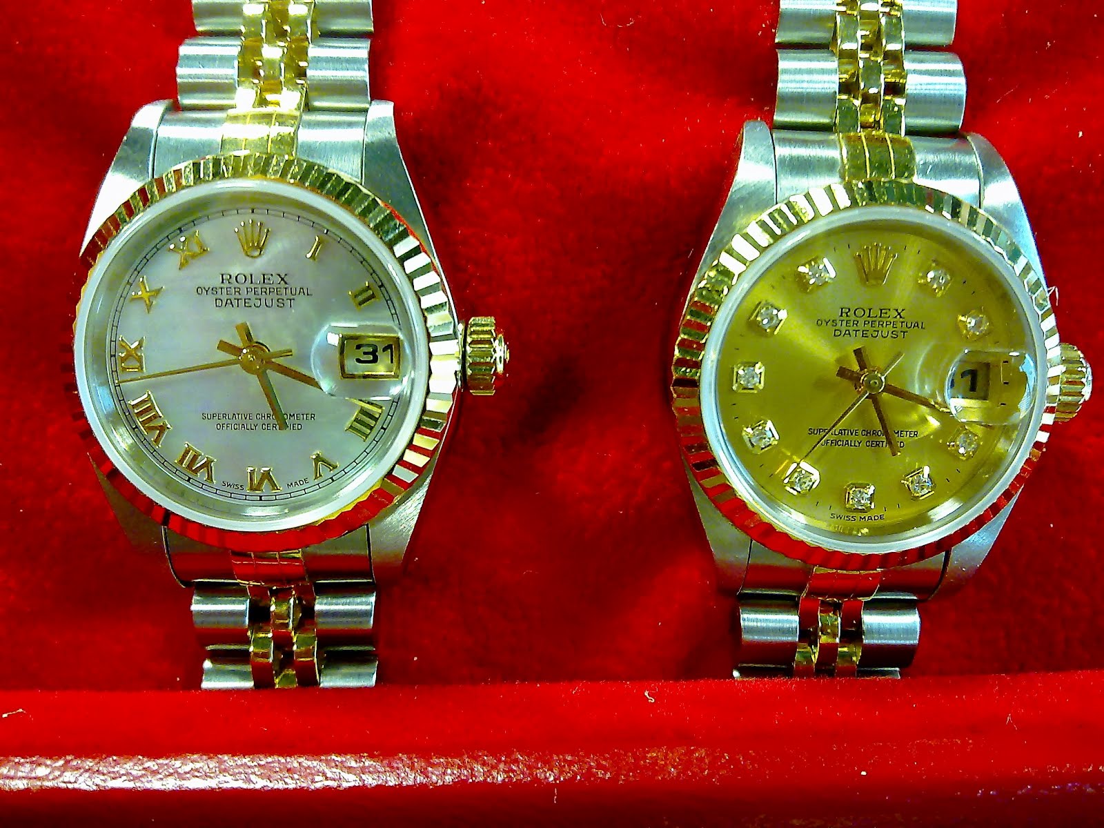 Hong Kong Watch Fever 香港發燒友 Rolex Datejust lady Ref 69173 and 79173