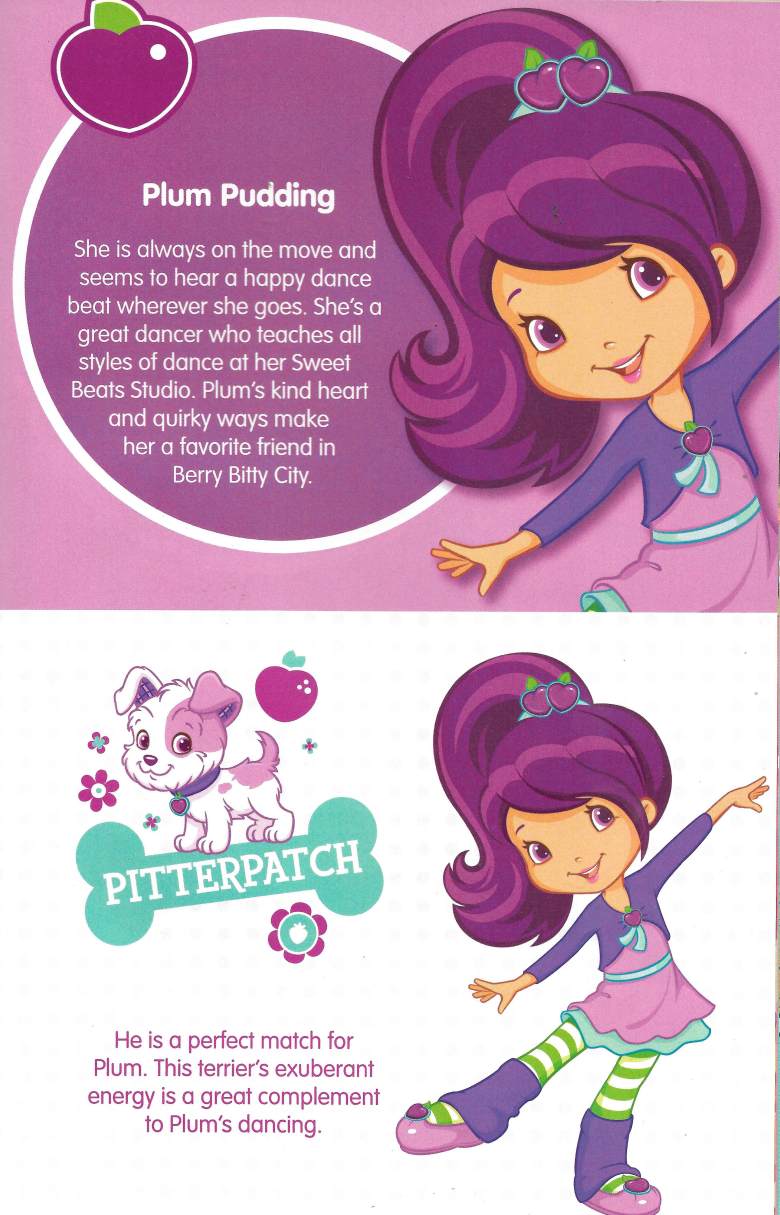 strawberry shortcake purple girl