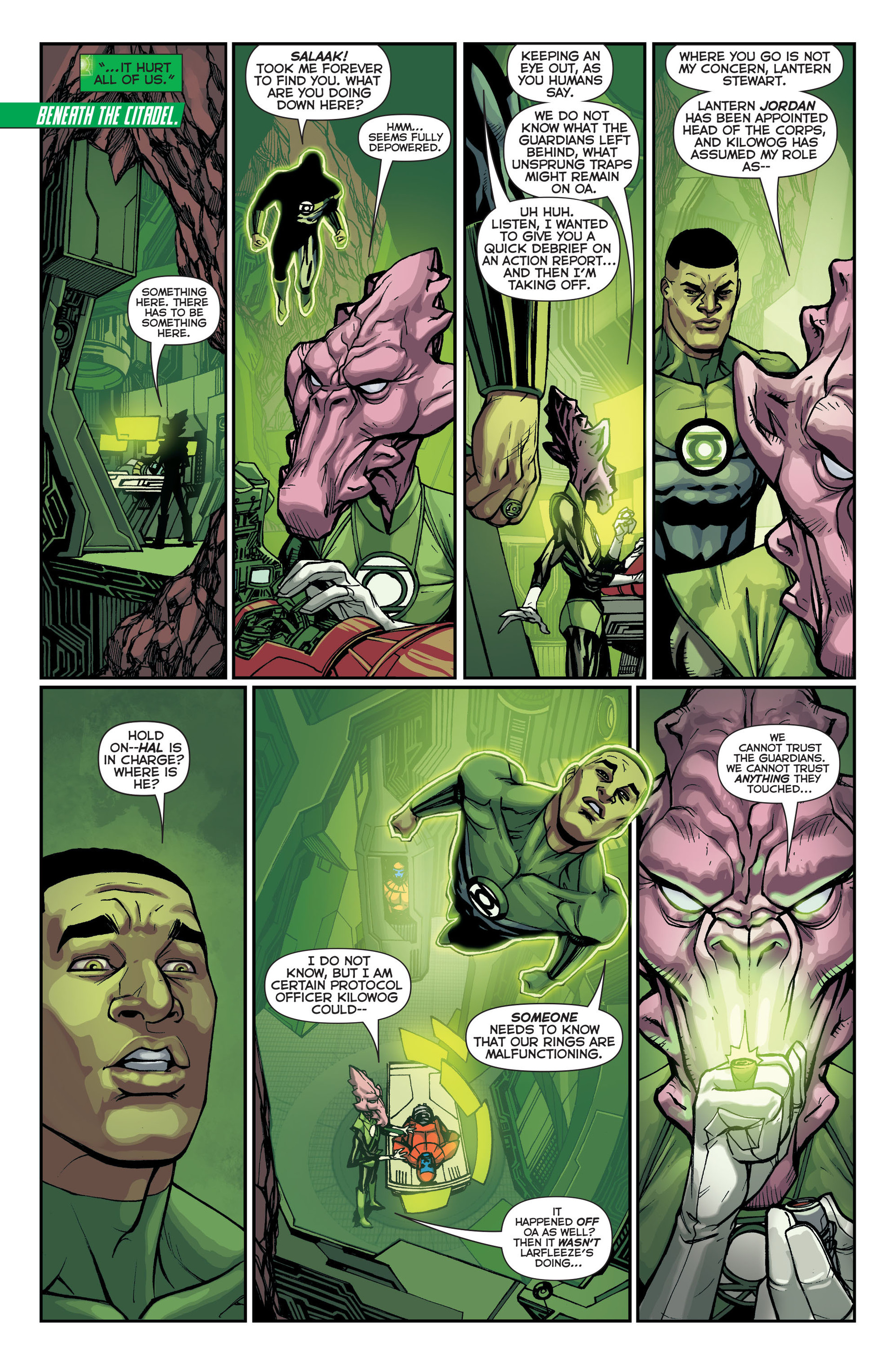 Read online Green Lantern Corps (2011) comic -  Issue #22 - 7
