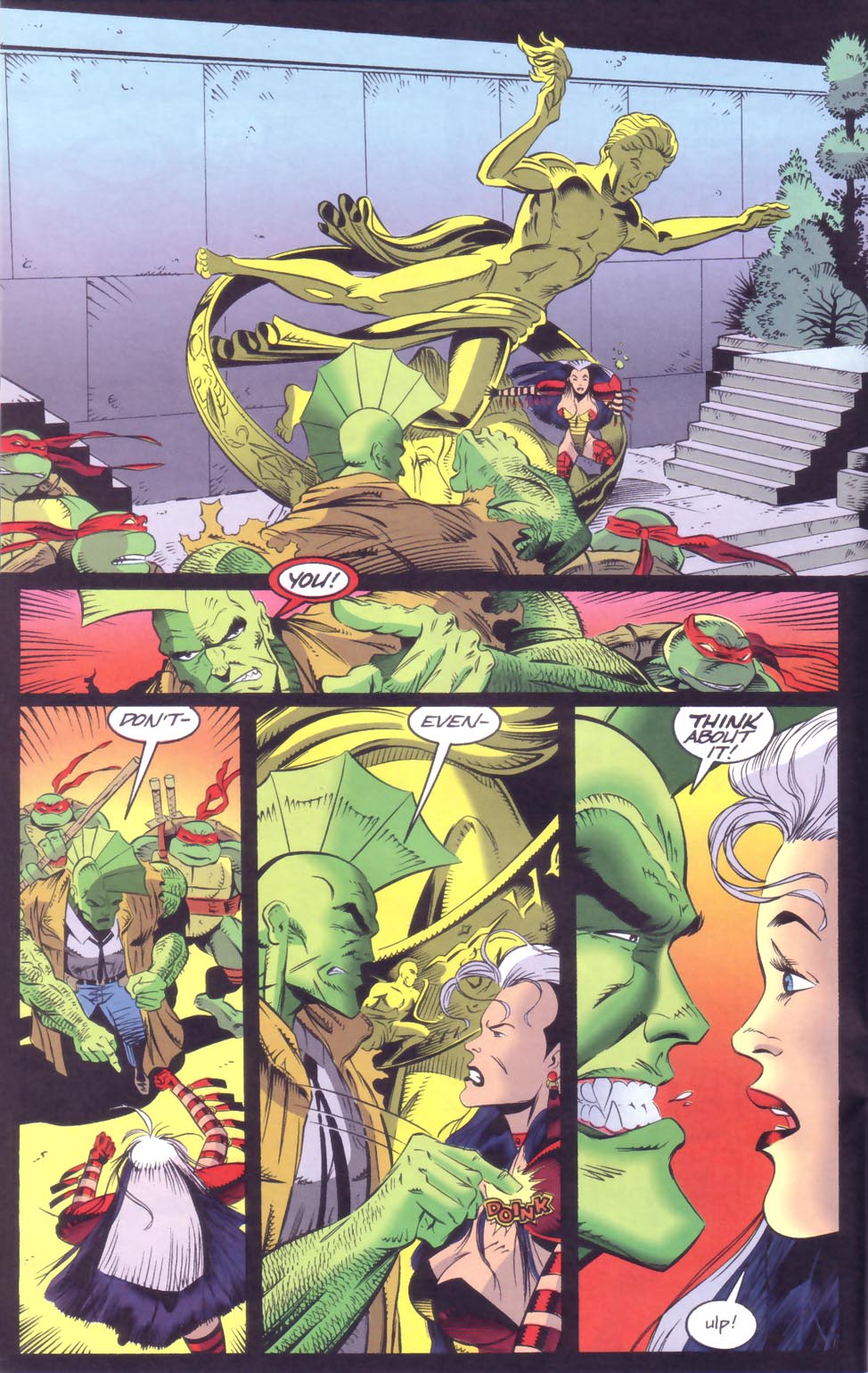 Read online Savage Dragon/Teenage Mutant Ninja Turtles Crossover comic -  Issue # Full - 24
