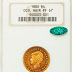 1880 Coiled Hair Stella gold coin in CSNS Auction