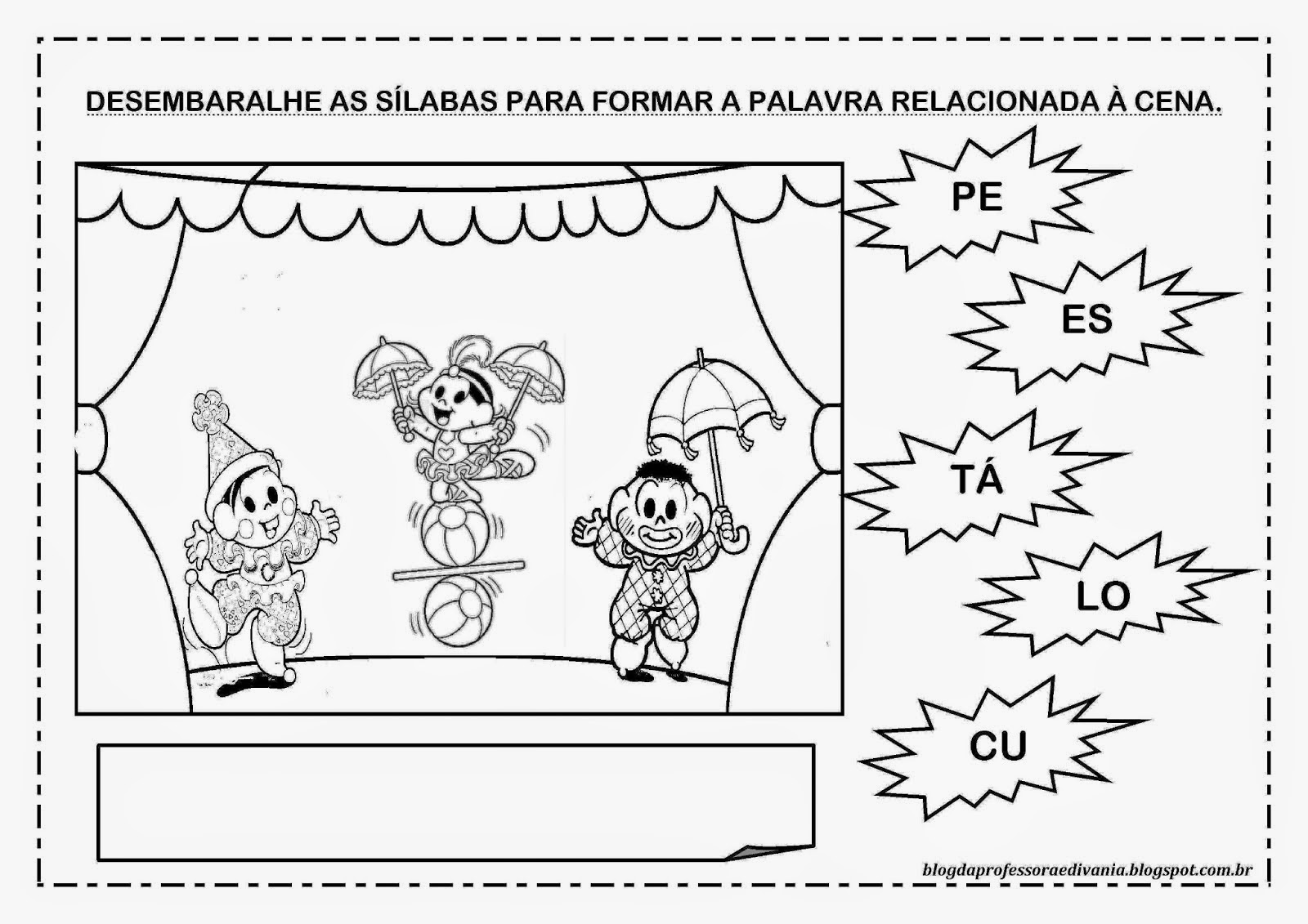 Professora Gladys Maris Sequência Didática Circo Professora Gladys Maris Sequência Didática Circo