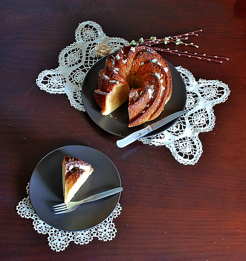 Siguiendo a Nenalinda Bizcocho de chocolate Blanco con y sin Thermomix