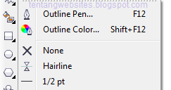 Fungsi Shape Outline Cara Golden