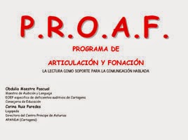 Programa de articulación y fonación