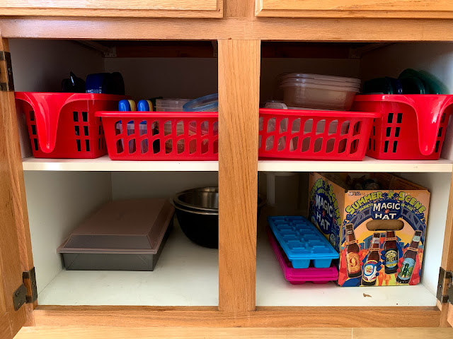 Tupperware organizing ideas 