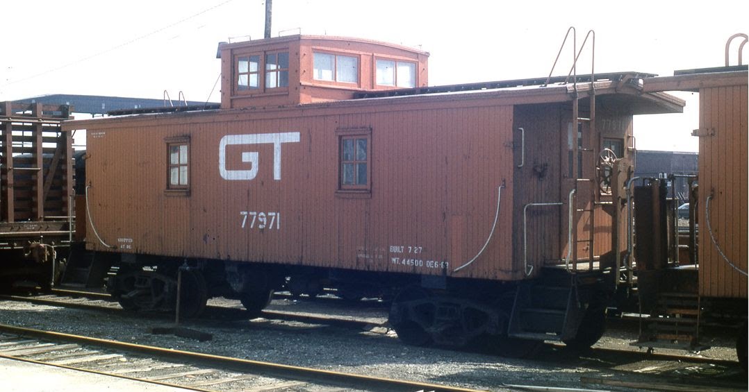 South Paris Switcher Center Cupola Cabooses