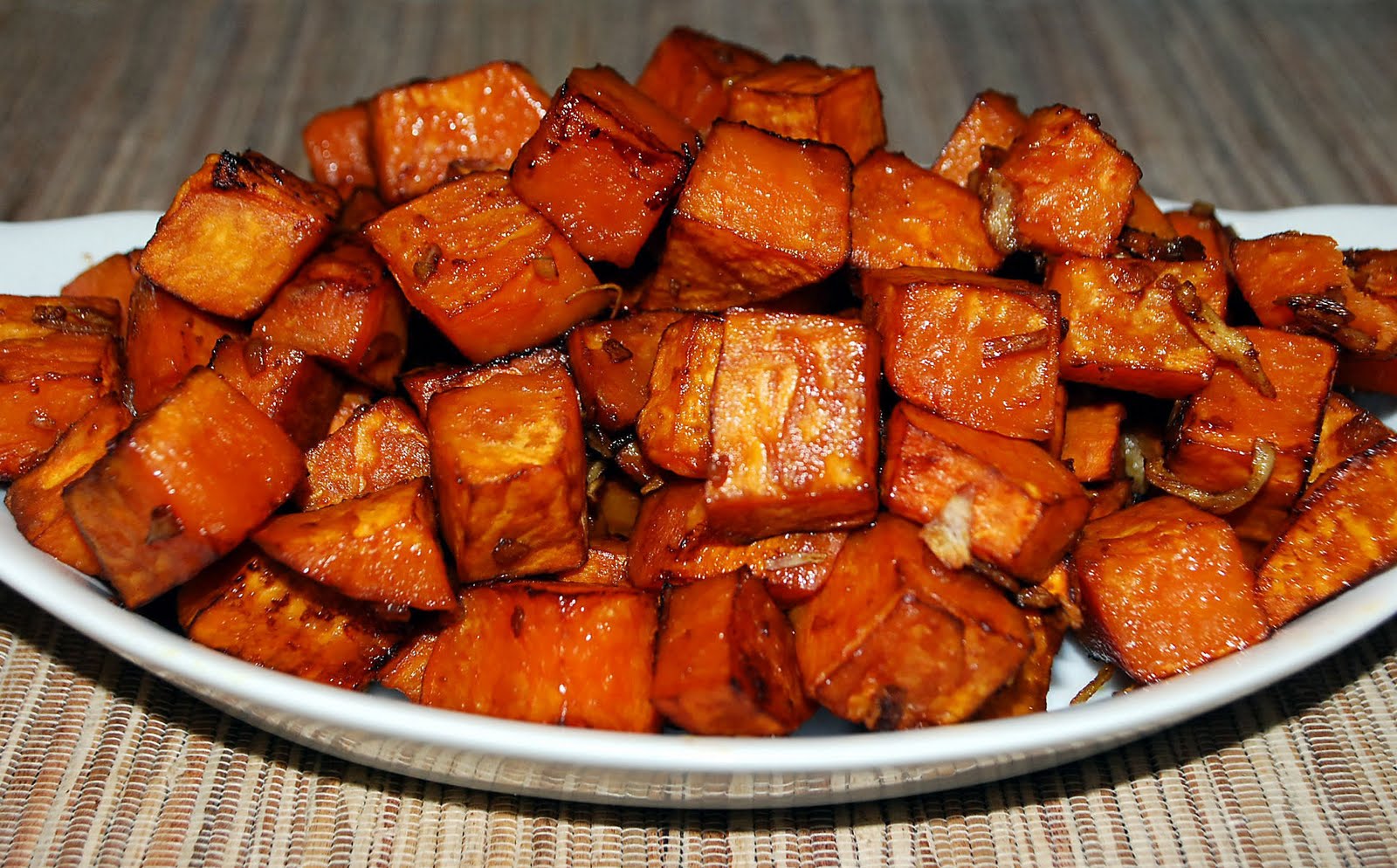 Lucy's Ladle Onion Roasted Yams