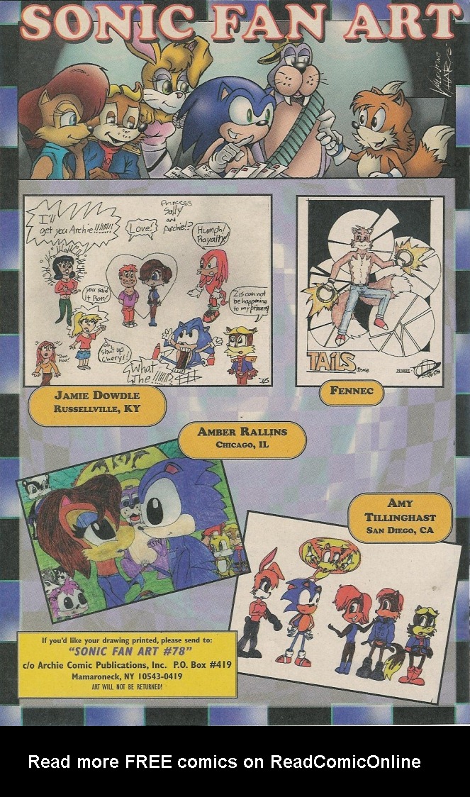Read online Sonic The Hedgehog comic -  Issue #78 - 32