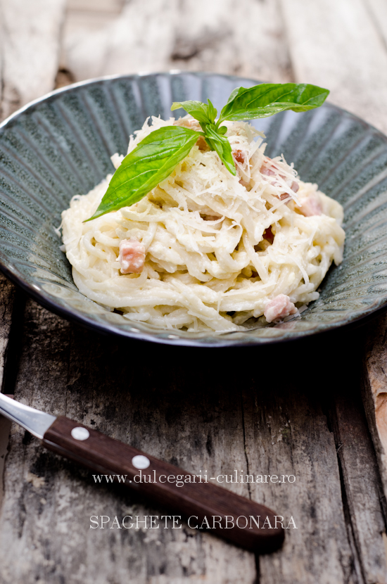 Spaghete carbonara