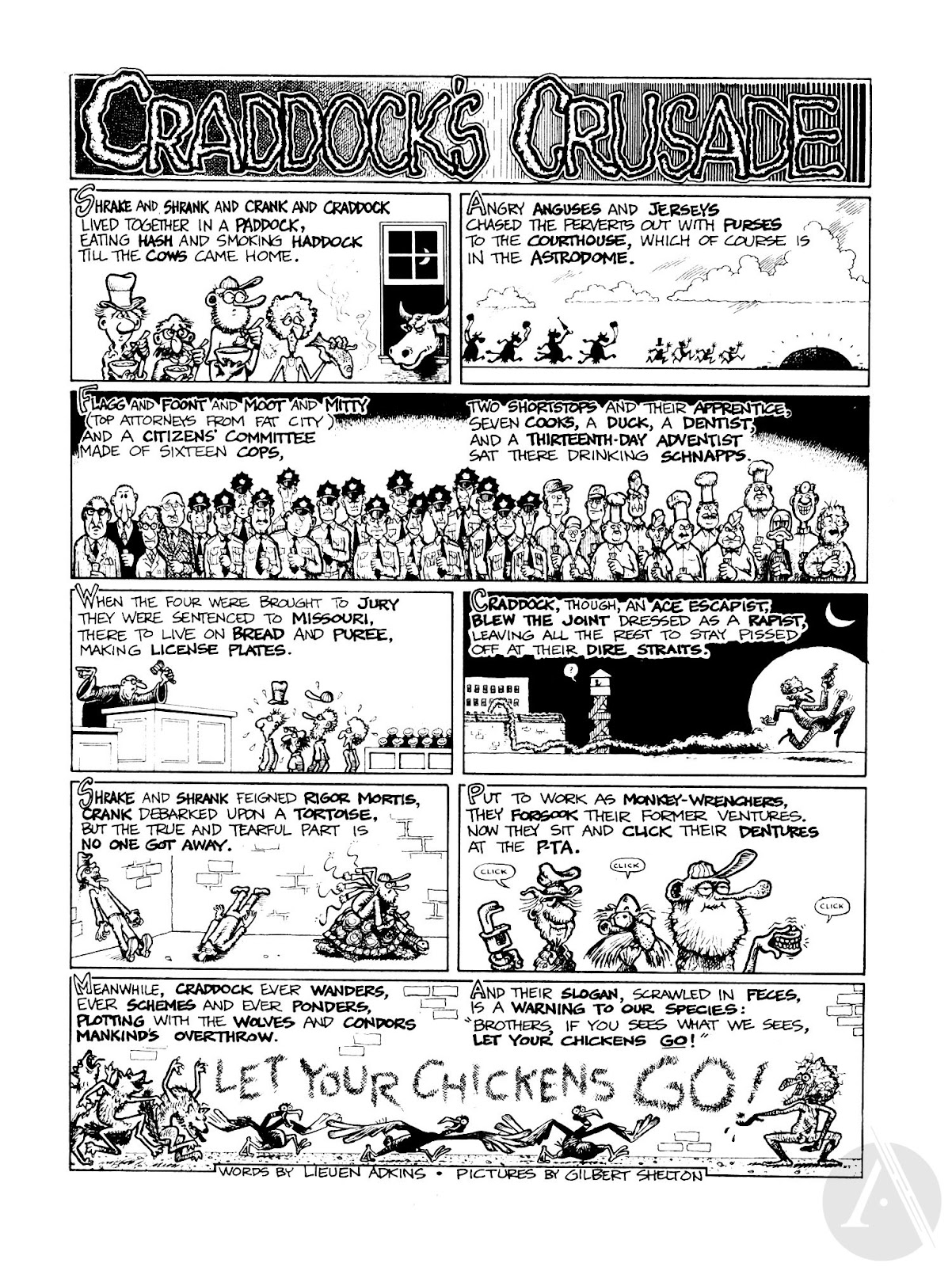 The Fabulous Furry Freak Brothers issue 0 - Page 21