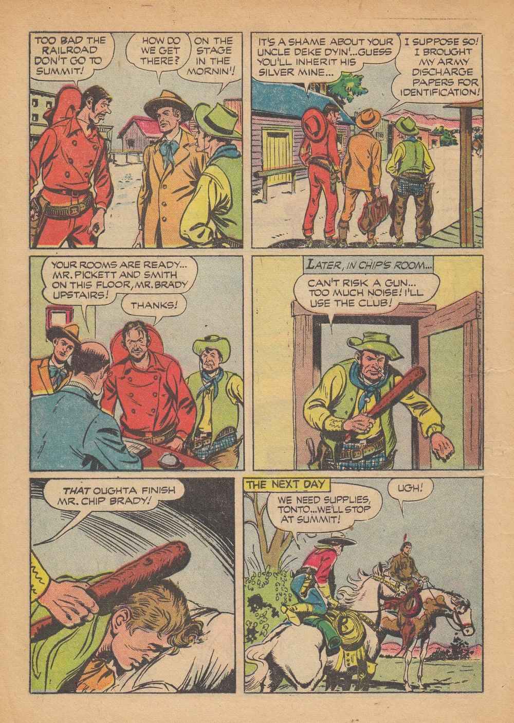 Read online The Lone Ranger (1948) comic -  Issue #33 - 6