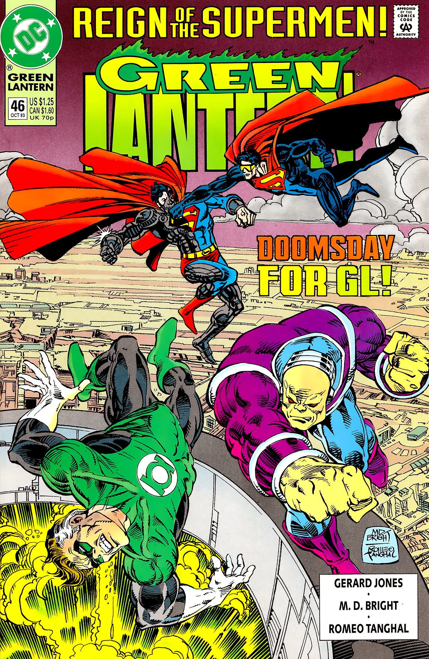 Read online Green Lantern (1990) comic -  Issue #46 - 1