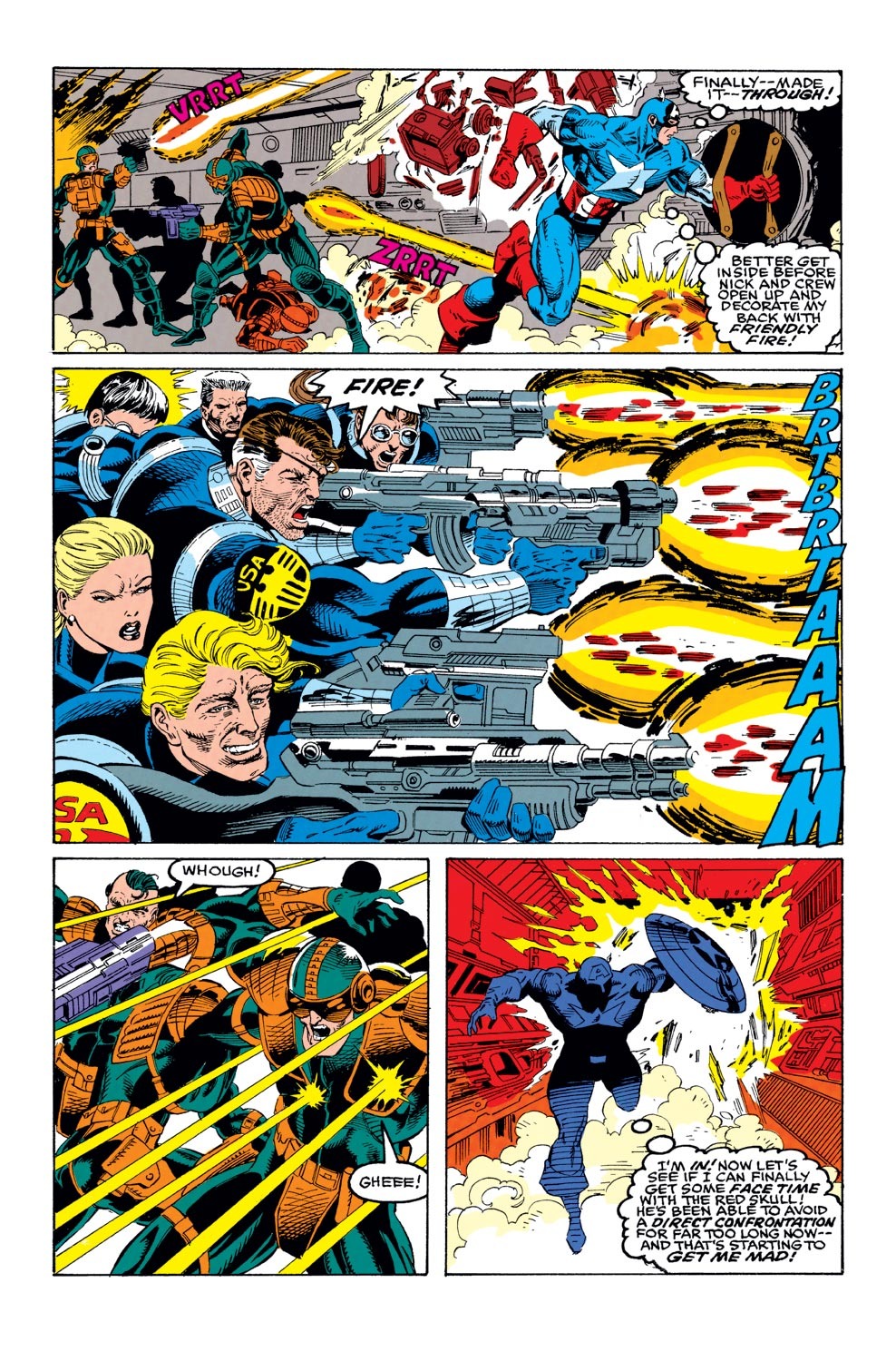 Read online Captain America (1968) comic -  Issue #420 - 5