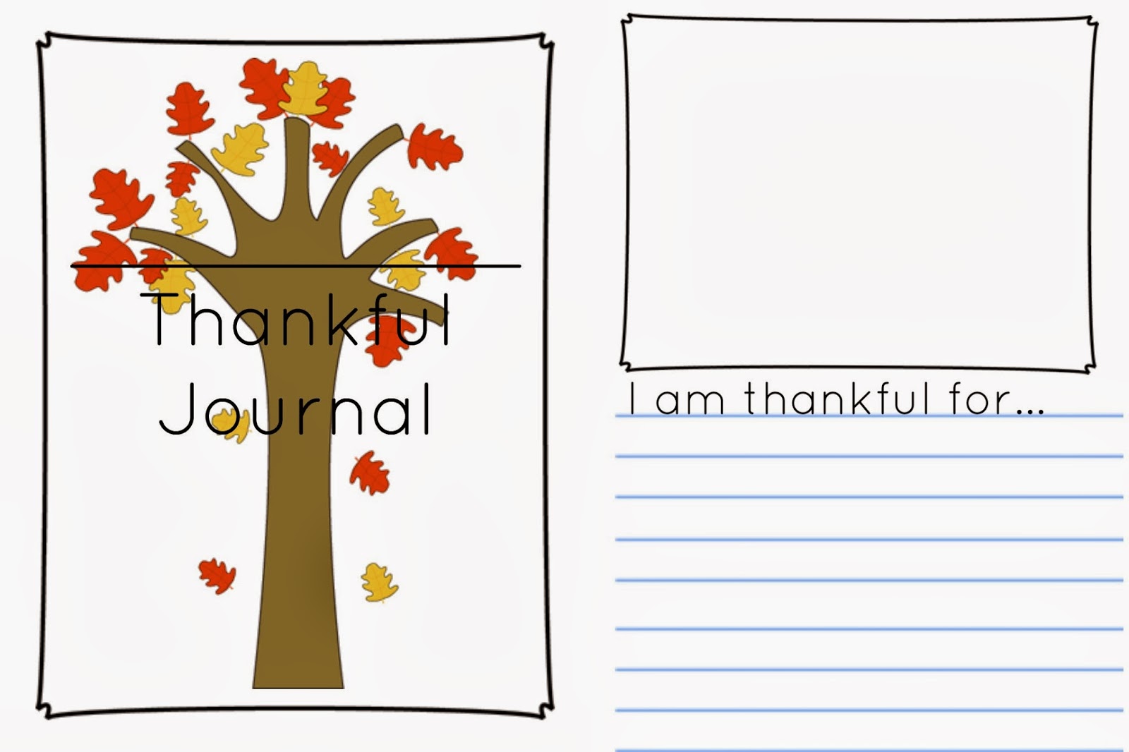 i am thankful for paper