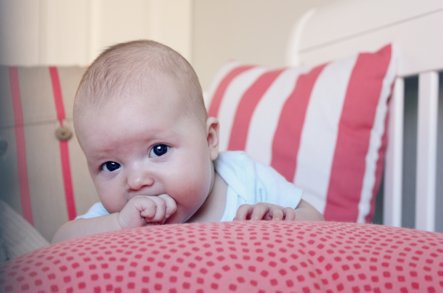 LETTERS TO..... sometimes i put pillows in my baby's crib. and
