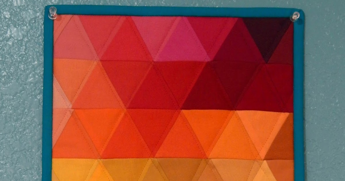 The Fleming's Nine Triangle Wall Hanging