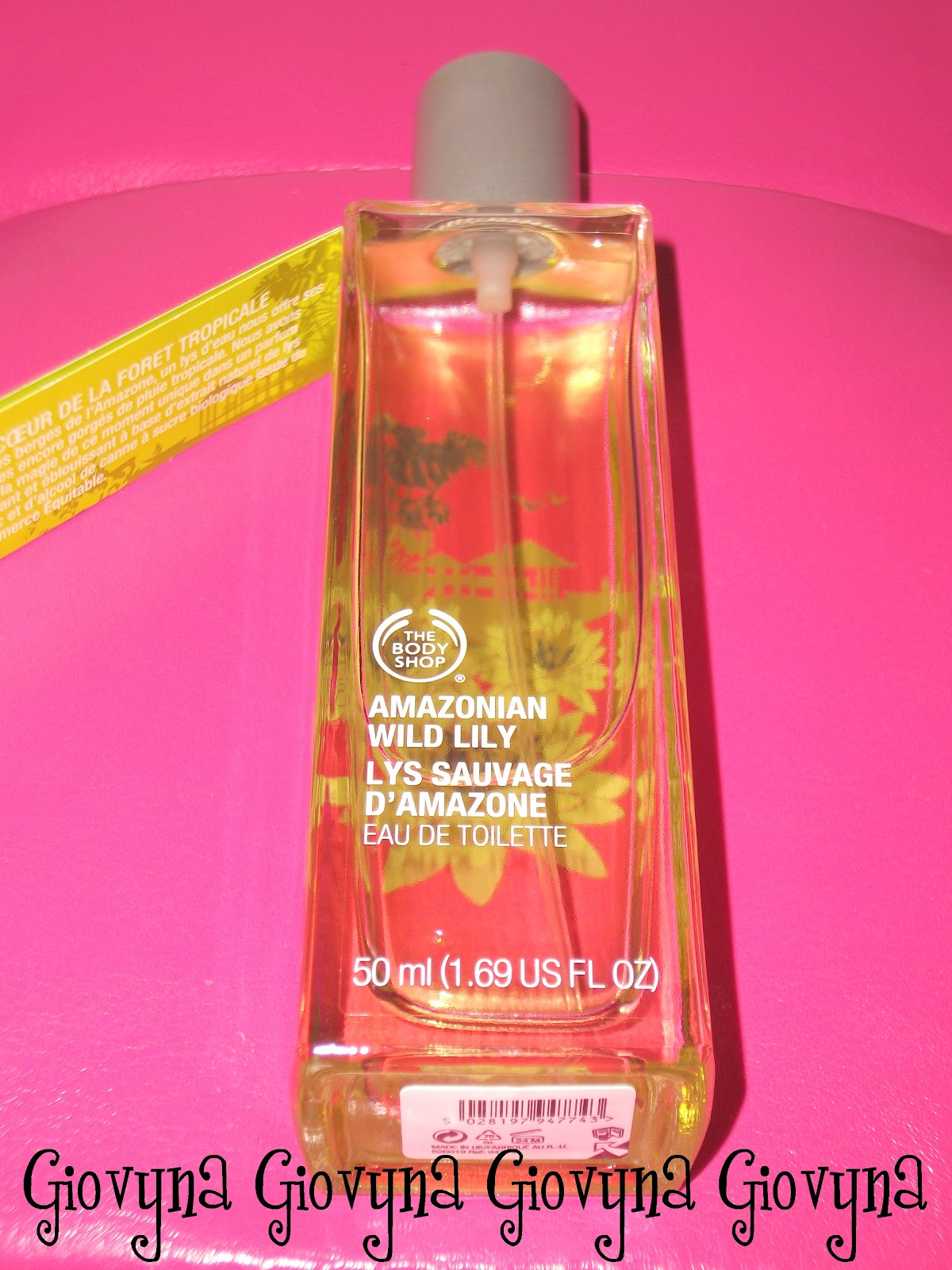 THE BODY SHOP Amazonian Wild Lily Eau De Toilette Beauty Cosmetic
