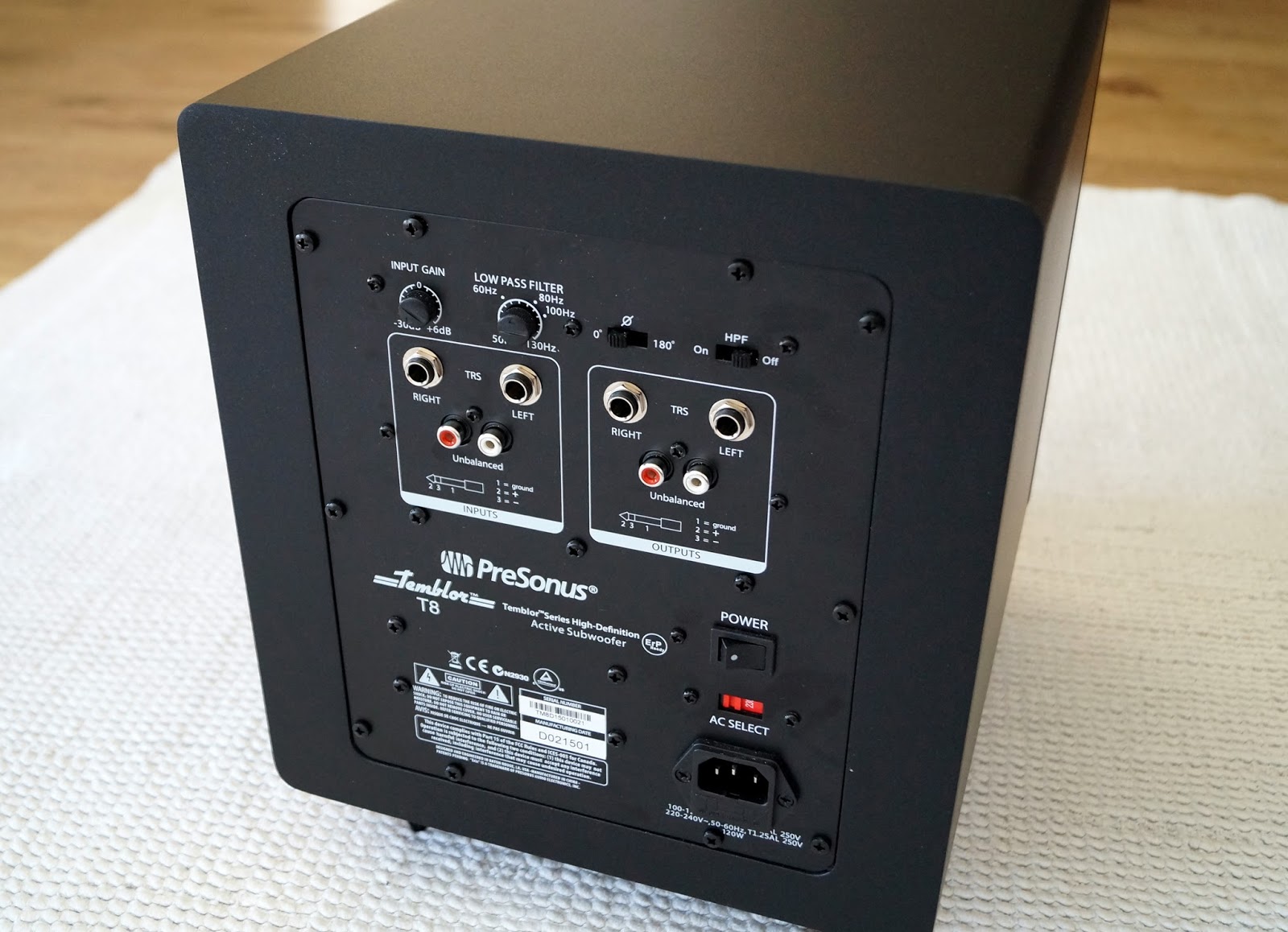 Presonus Temblor T8 Studio Subwoofer Review