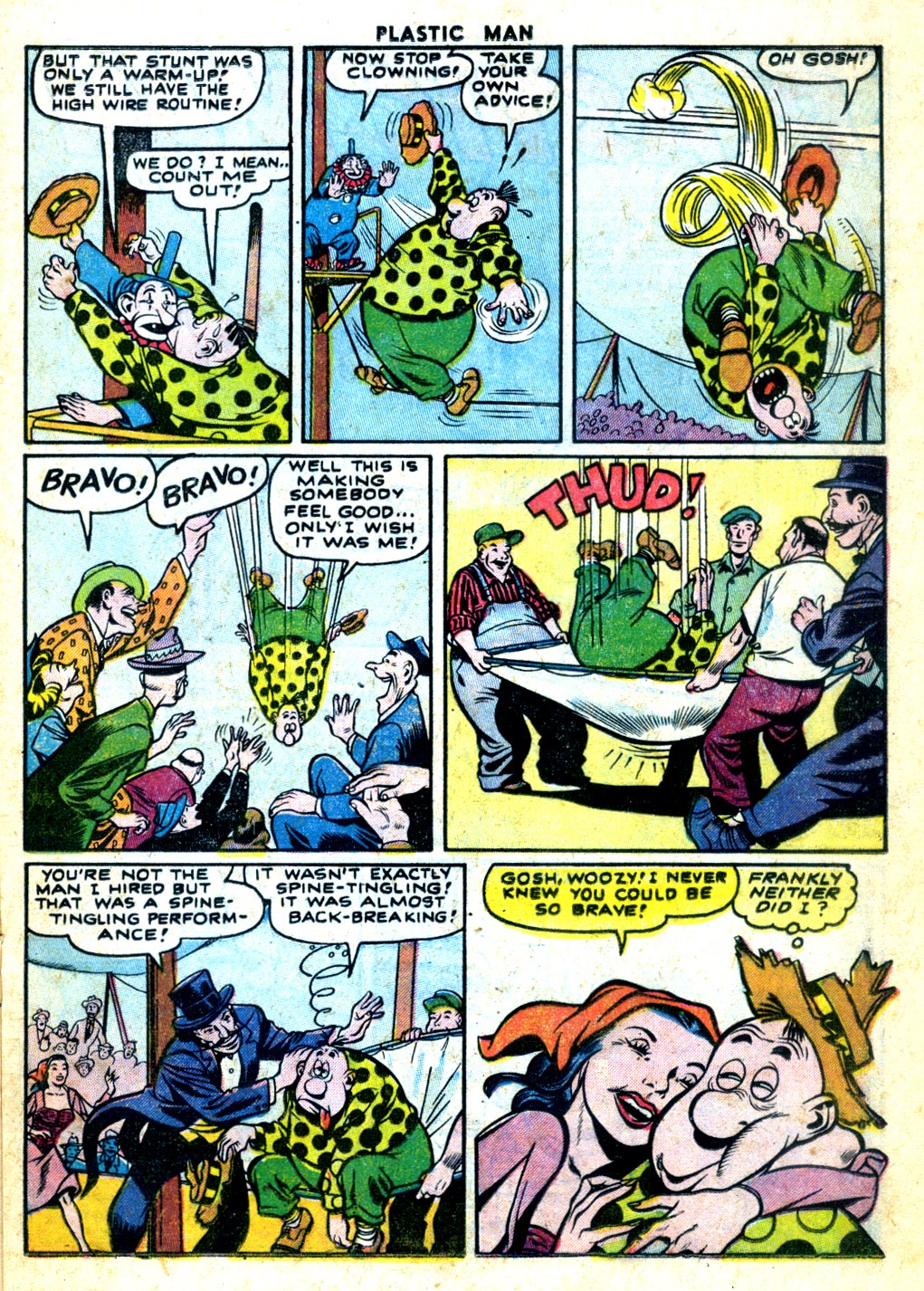 Read online Plastic Man (1943) comic -  Issue #54 - 17