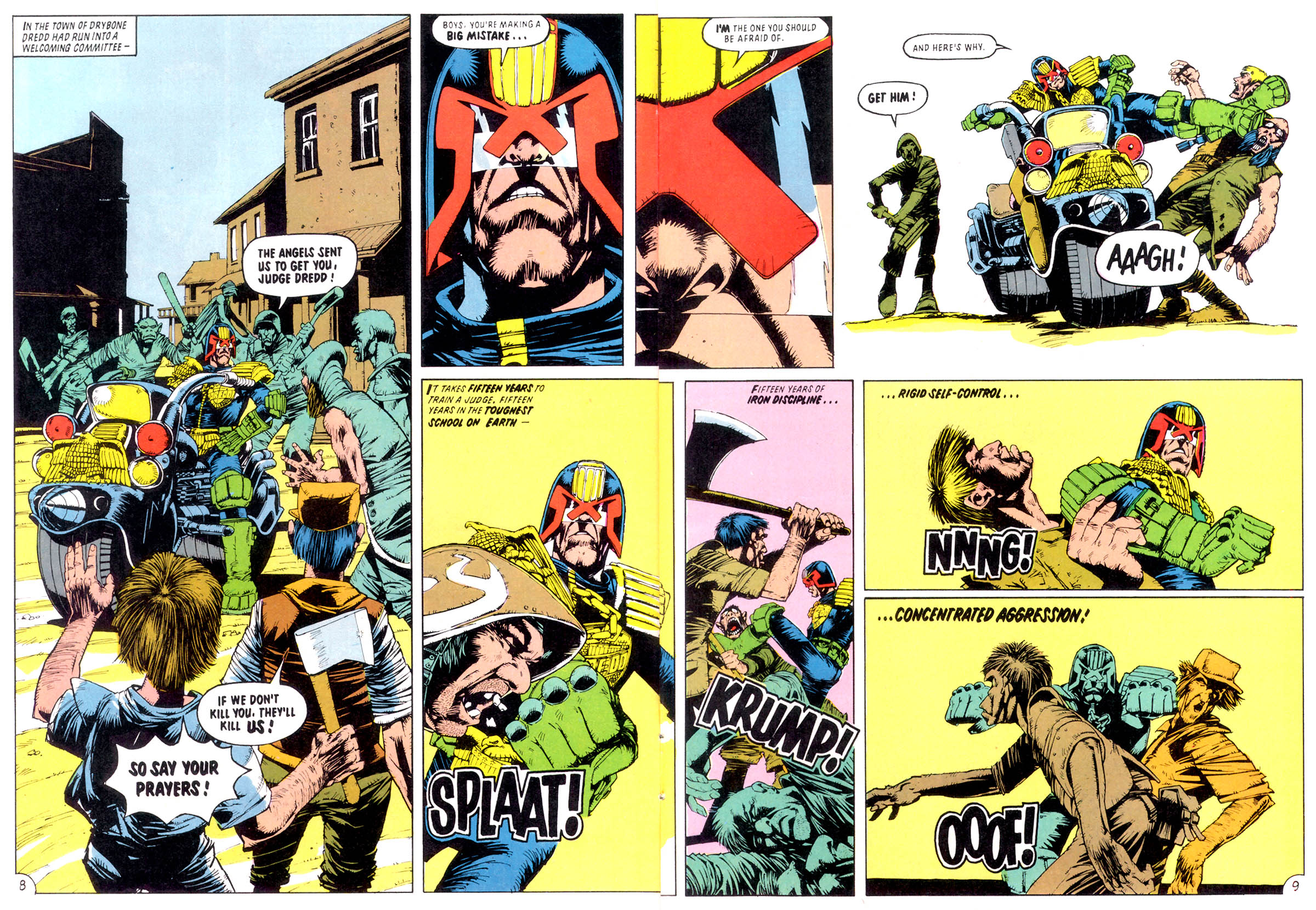 Read online Judge Dredd: The Complete Case Files comic -  Issue # TPB 4 - 126