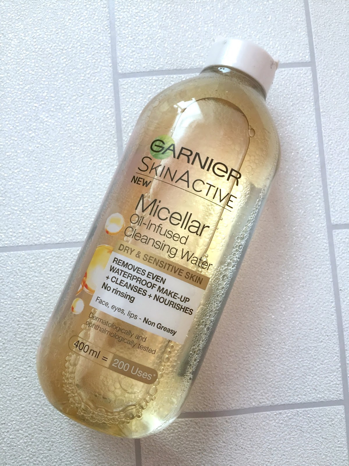 Garnier Skin Active Oil Infused Micellar Water Mammaful Zo Beauty