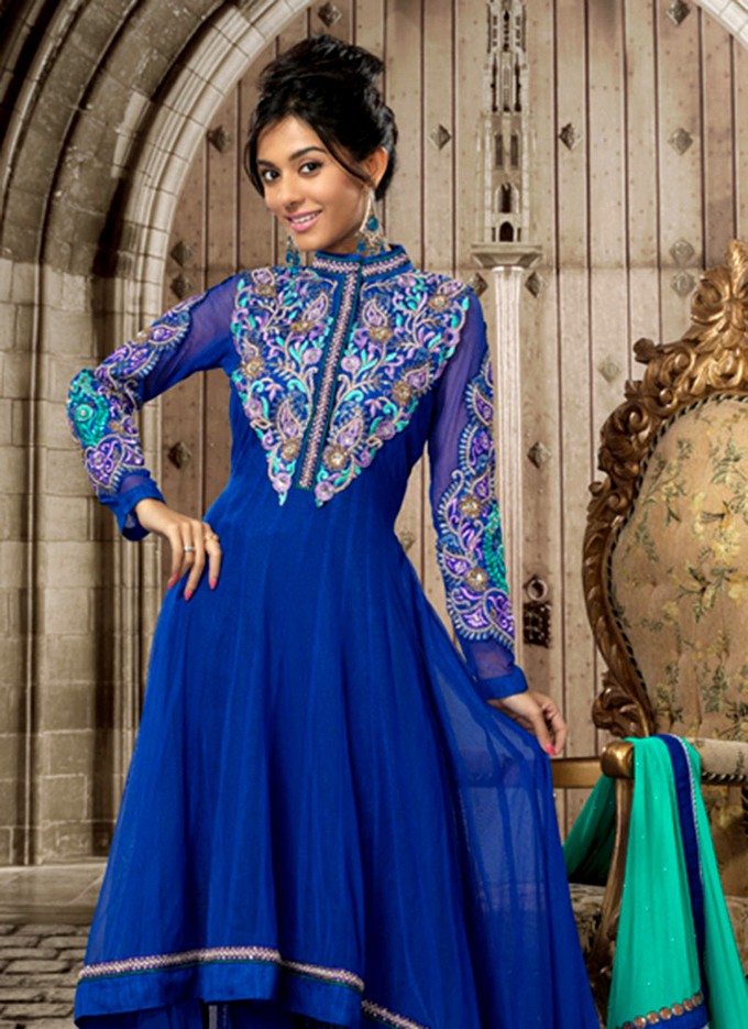 New Anarkali Suits | Indian Anarkali Fashion 2013-2014 ...