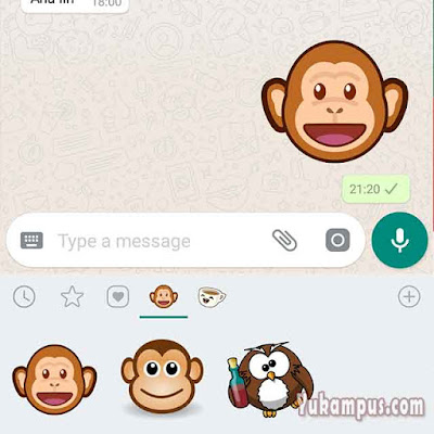 personal sticker for whatsapp tes