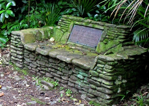 Kapiti Island Memorial to F/O Robert Morris Jones