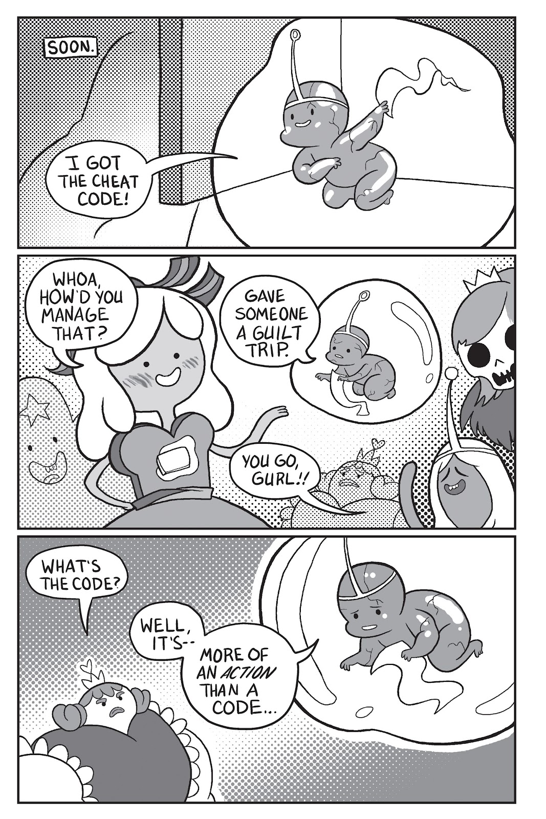 Read online Adventure Time: Pixel Princesses comic - Issue # Full - 83