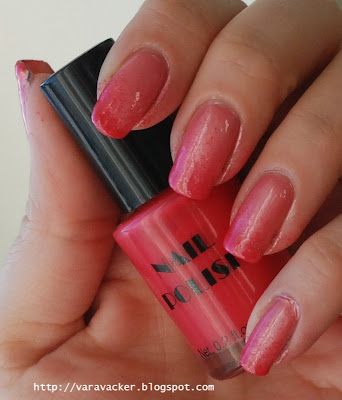 naglar. nails, nagellack, nail polish, gradient, rosa