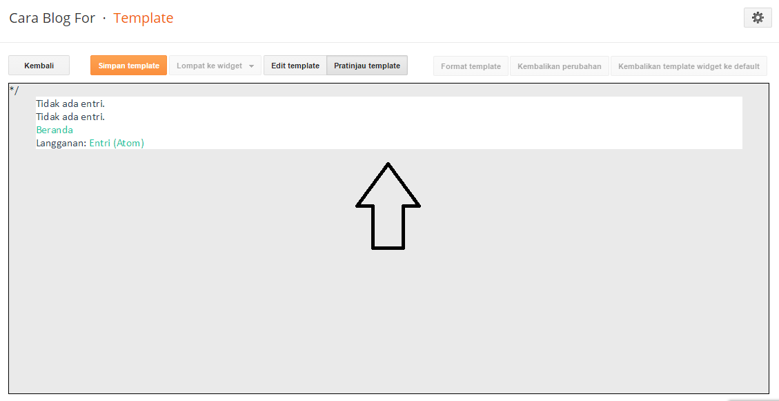 Cara Membuat Outer-Wrapper di Blog ~ Cara Blog For