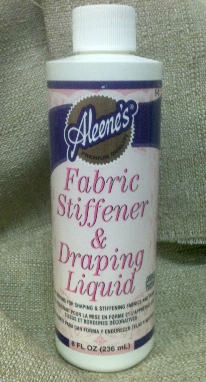 Aleene's Fabric Stiffener & Draping Liquid - 8 oz.