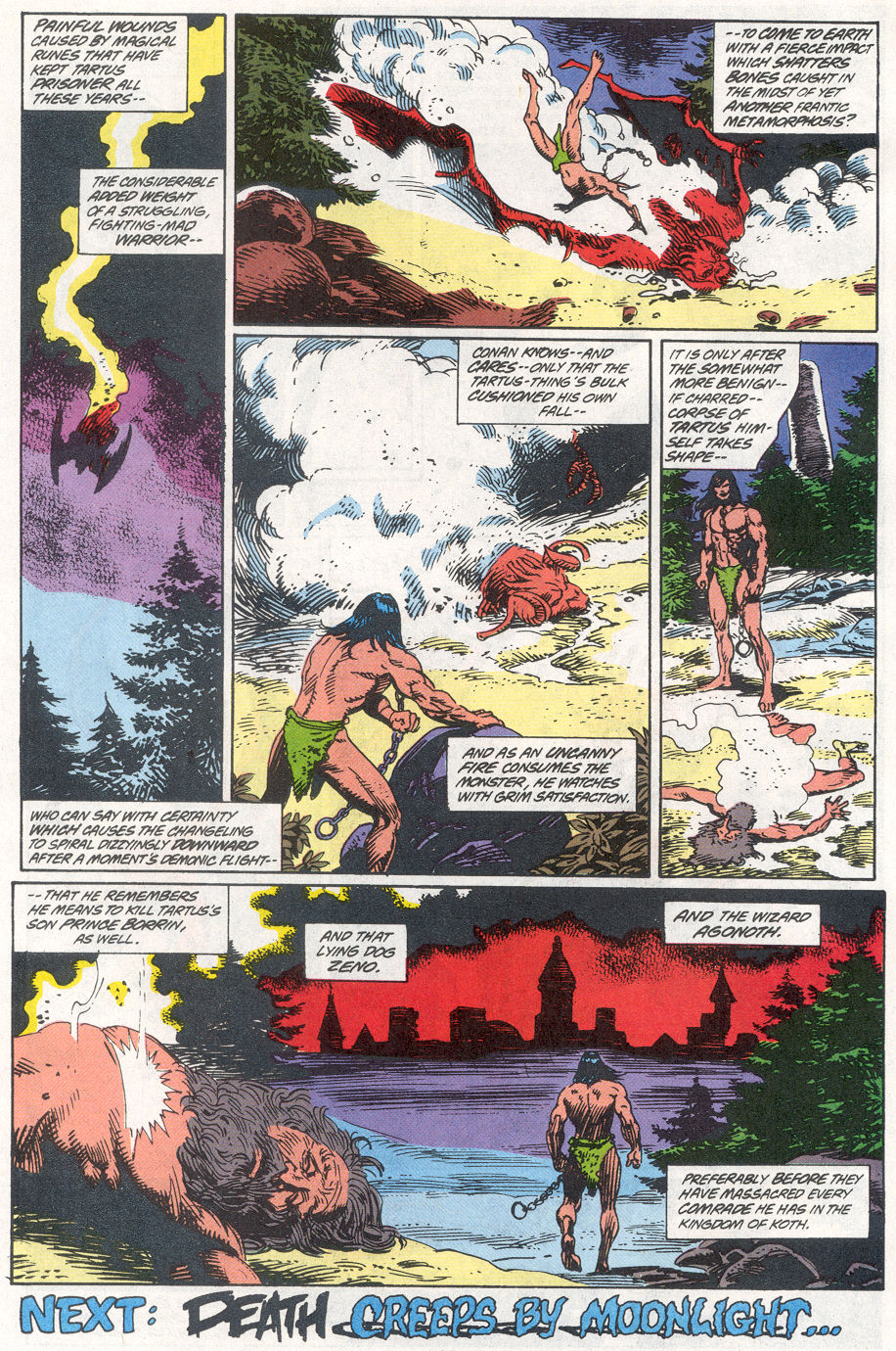Read online Conan the Barbarian (1970) comic -  Issue #267 - 22