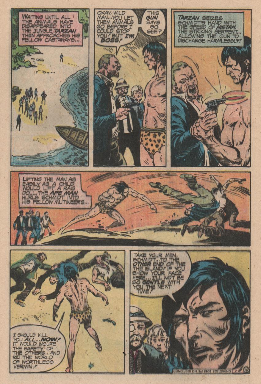 Read online Tarzan (1972) comic -  Issue #240 - 17