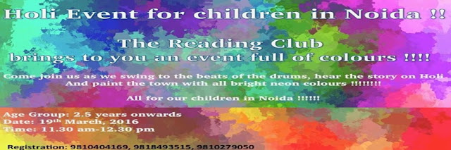 Noida Diary: Holi Celebrations for Kids in Noida 