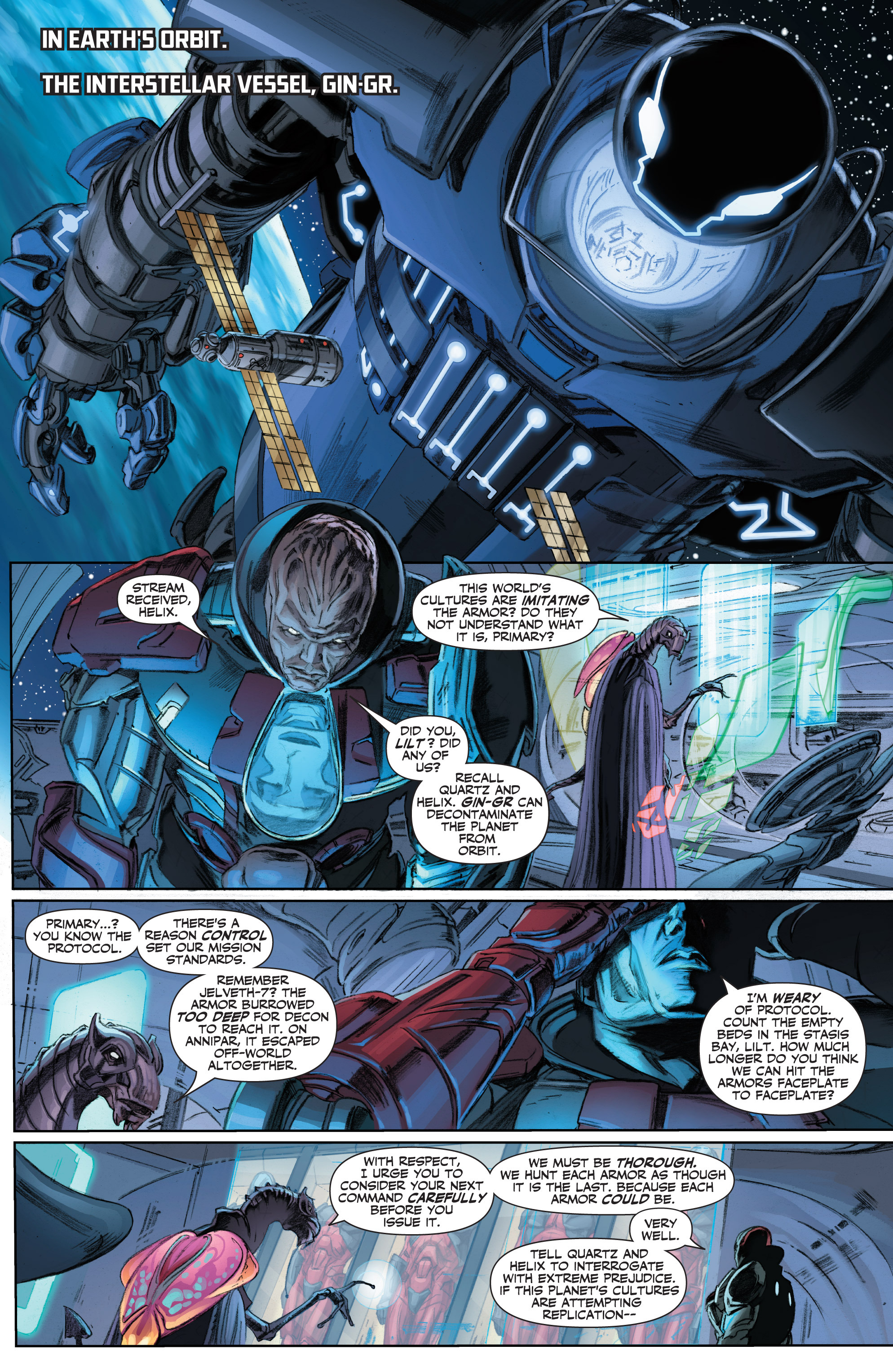 Read online Armor Hunters comic -  Issue #1 - 8