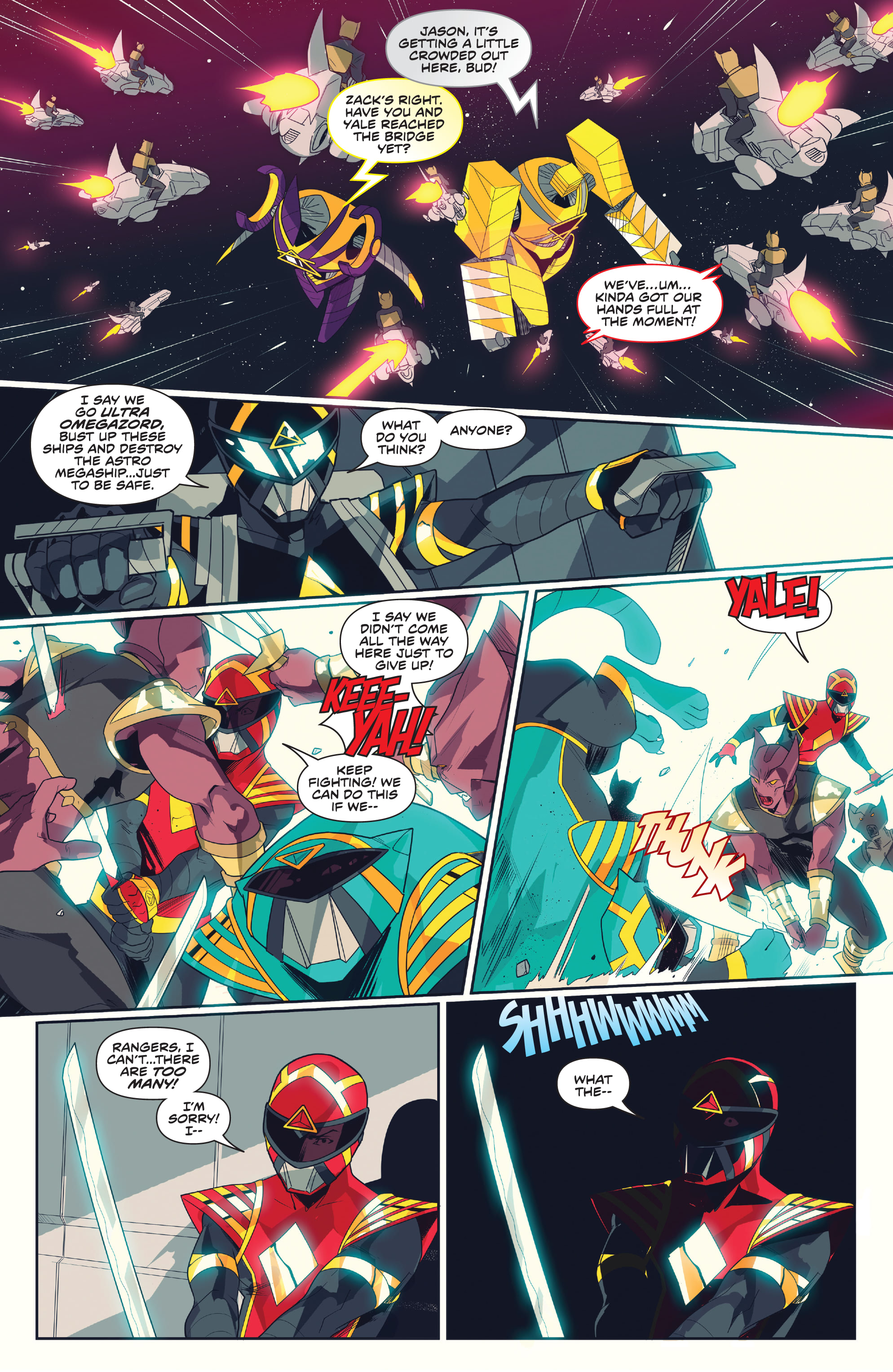 Read online Power Rangers comic -  Issue #21 - 22