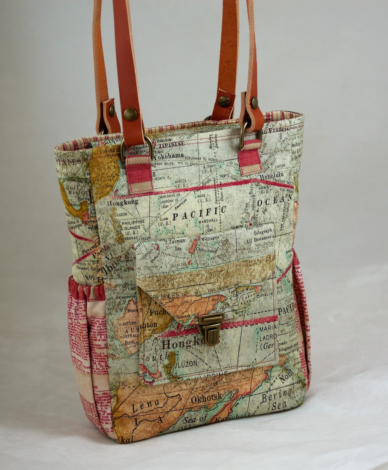 Finished Seams My First Handmade Bag The Bia