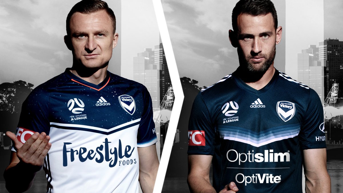 Adidas Melbourne Victory 201718 Home & Away Kits Released Footy