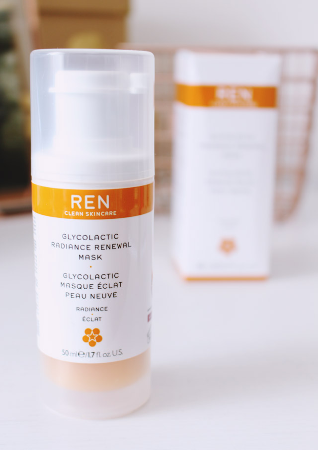 Becky Bedbug Review // REN Glycolactic Radiance Renewal Mask