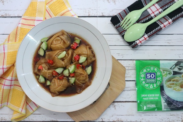 Resep So Good Shrimp Wonton Kuah Cuko Food Nitalanaf Food Blogger