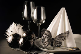 Marzua: Decoración navideña en color negro