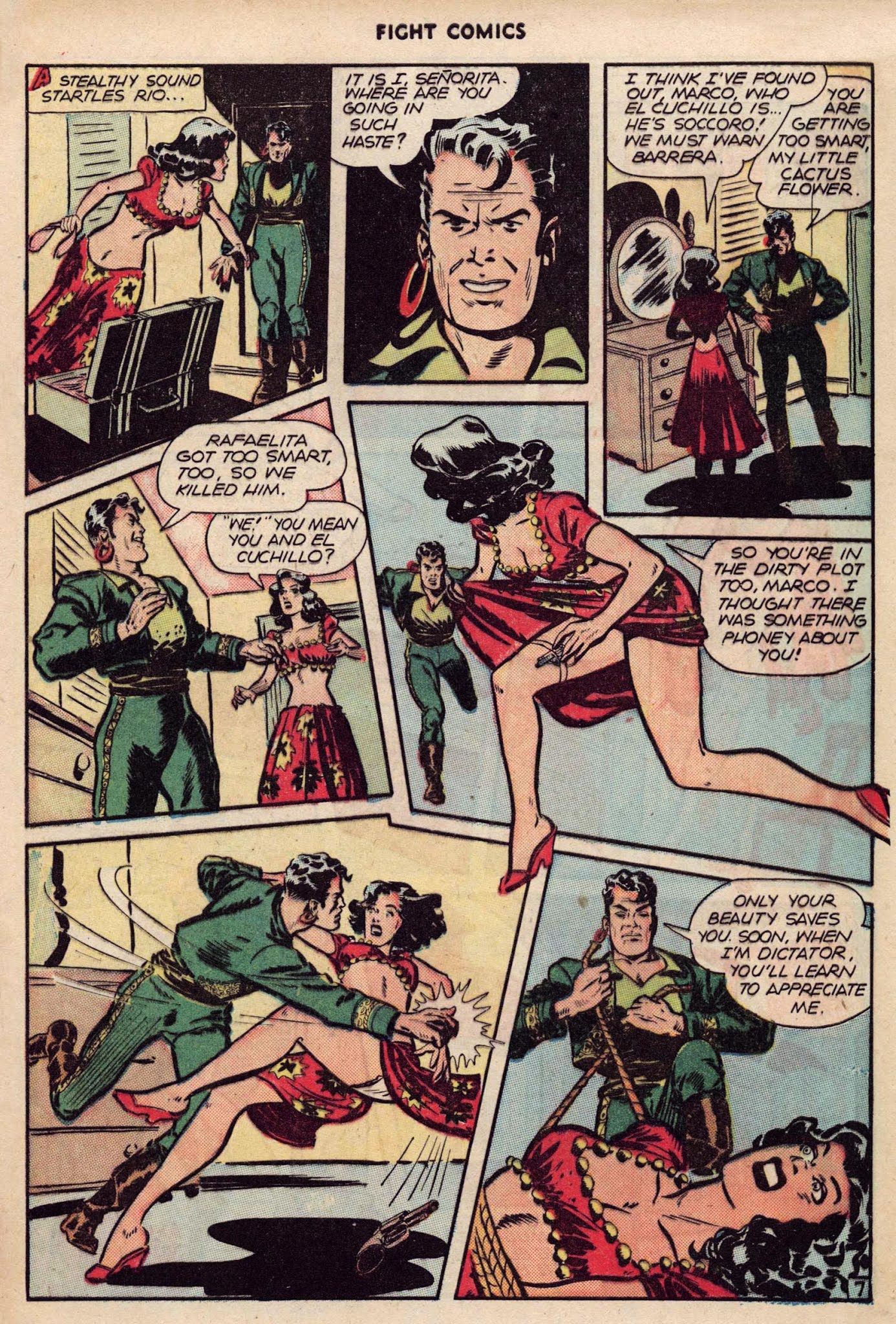 Read online Fight Comics comic -  Issue #46 - 9