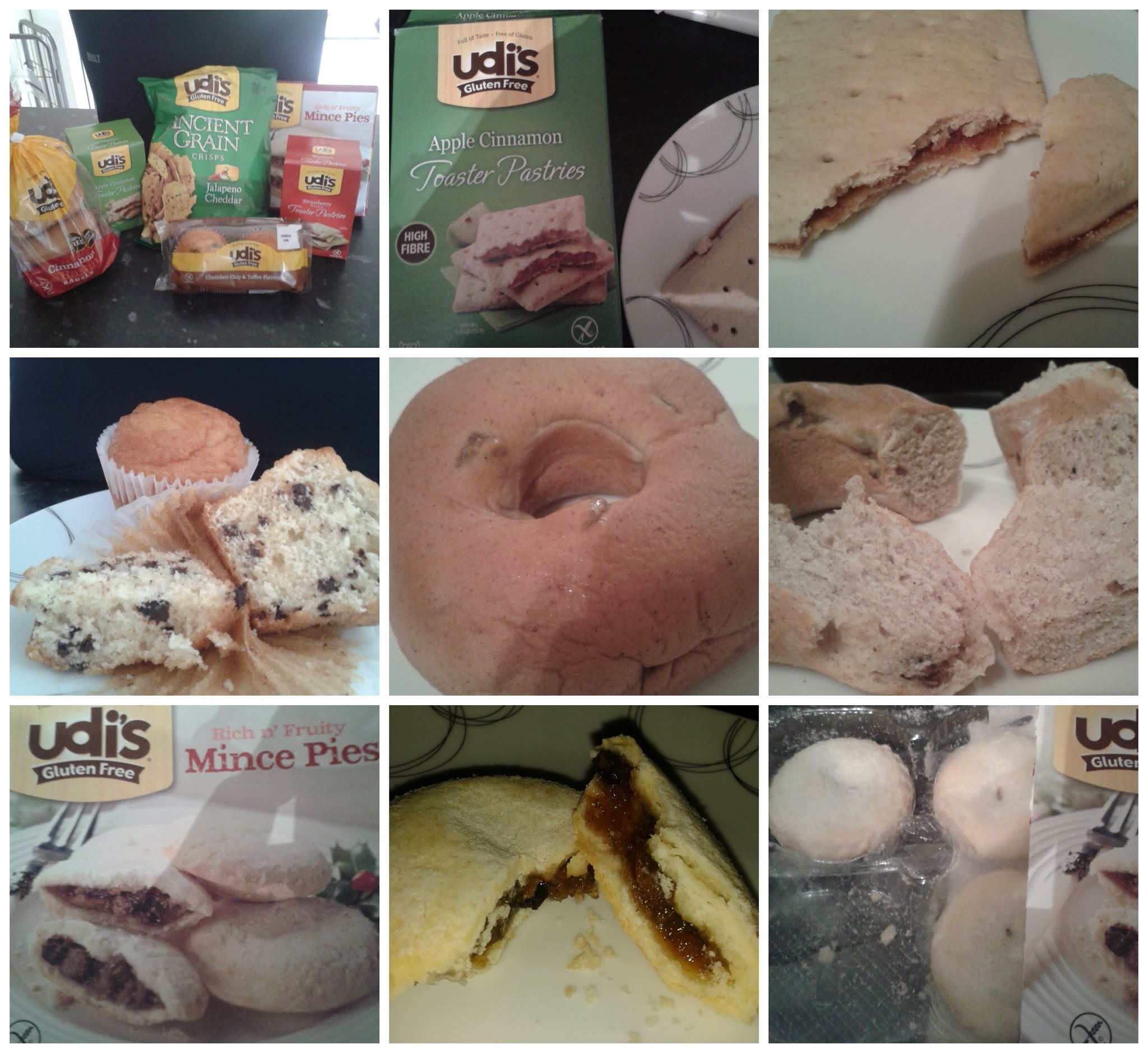 Review Udi's Gluten Free Muffins, Bagels, Crisps, Pastries