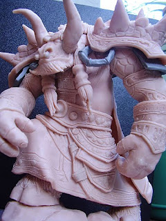 orme magiche world of warcraft sciamano tauren modellini statuette sculture action figure personalizzate fatta a mano scultore modellismo