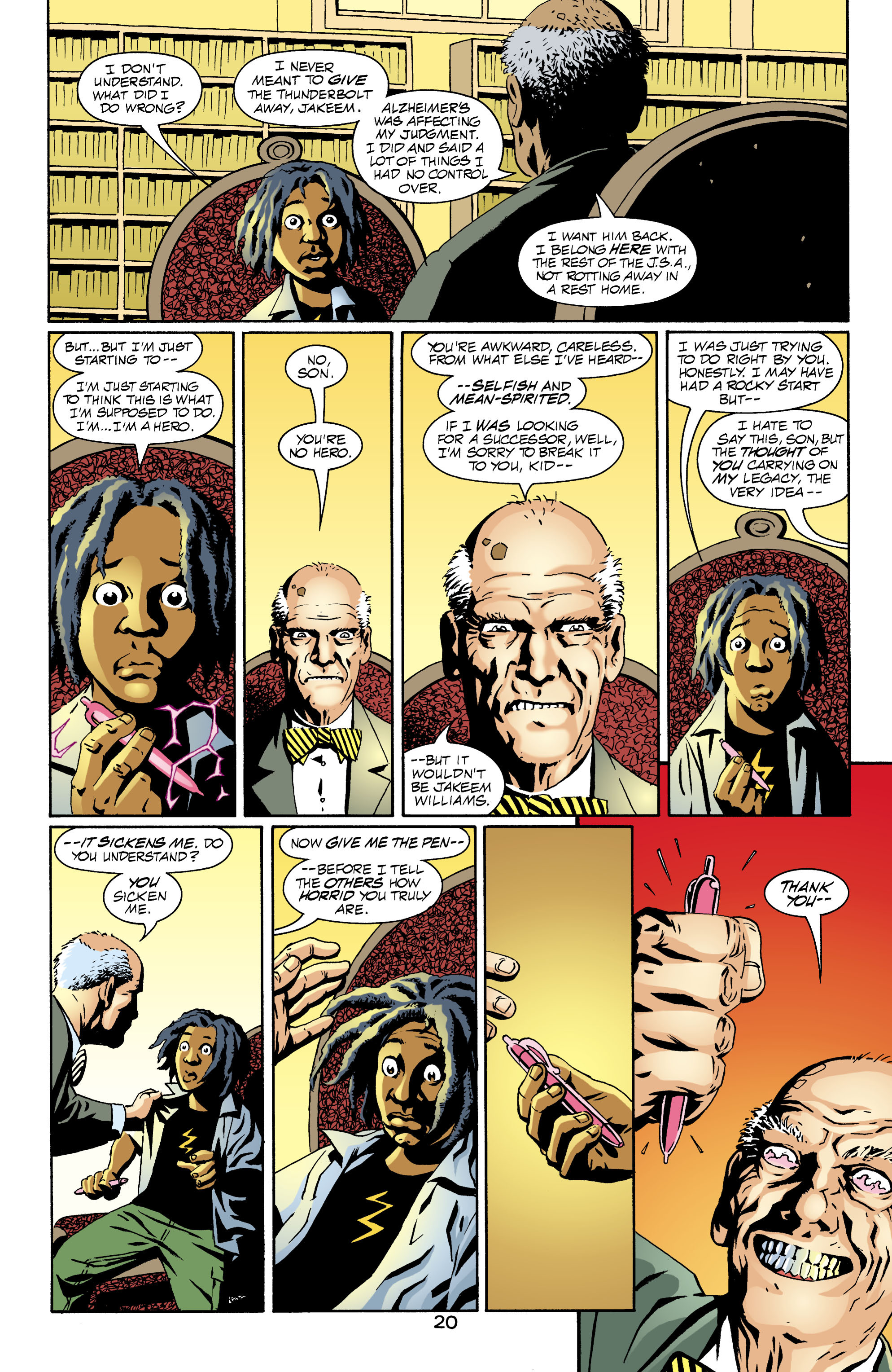 Read online JSA (1999) comic -  Issue #32 - 20