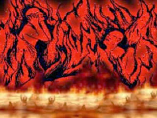 Ilustrasi api neraka